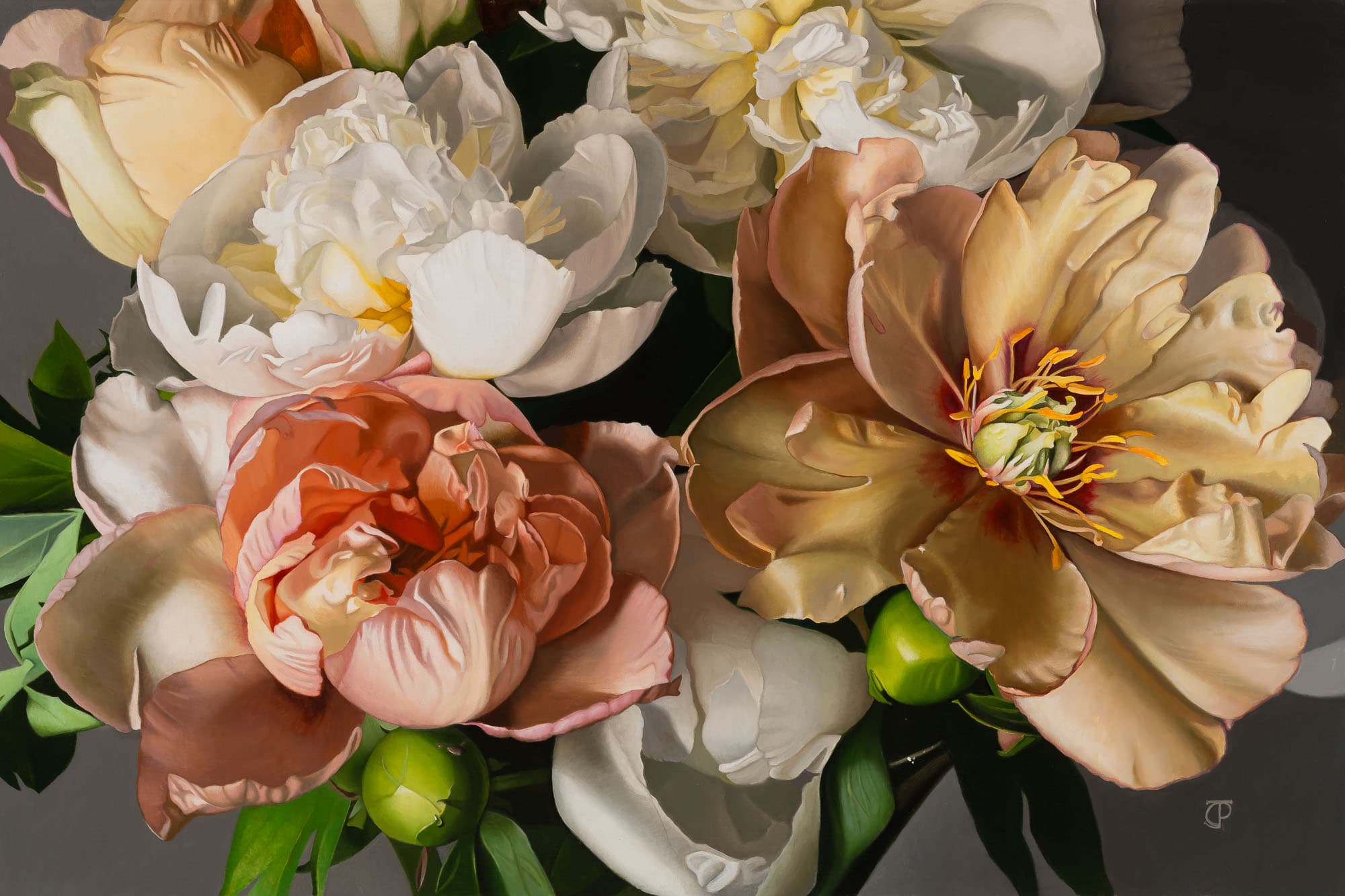 Mothers Day — oil painting by Dyan J. Padgett